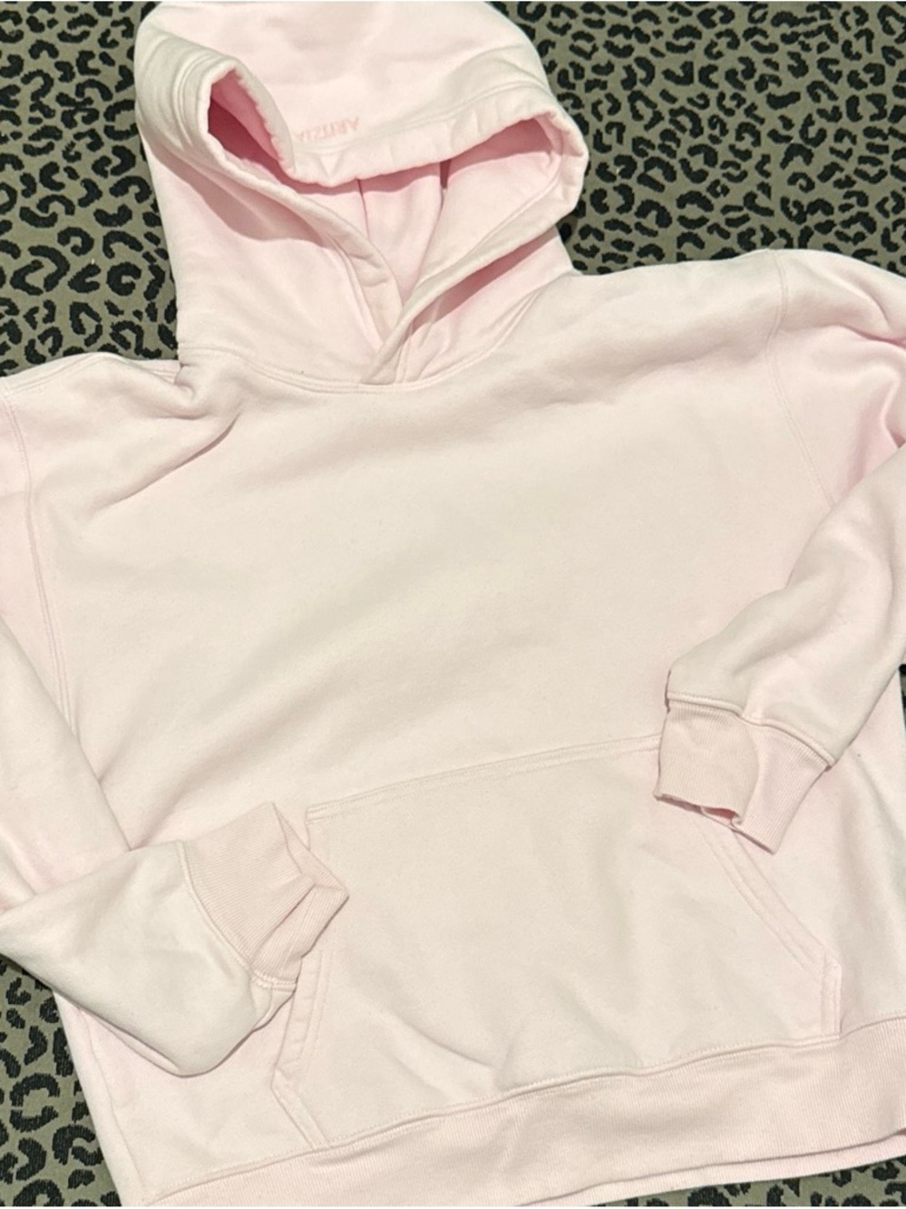 Aritzia Pink Pullover Hoodie